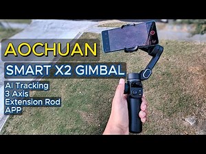 AOCHUAN Smart X2 Gimbal Review | 3 Axis | Budget | Selfie Stick | AI Tracking