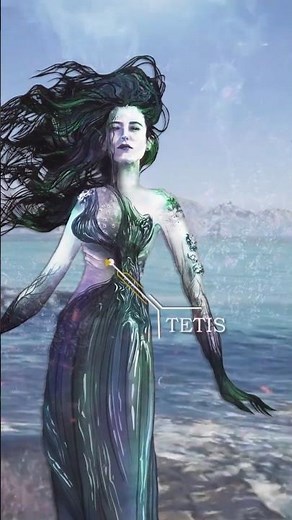 🌊 ¿Quién es TETIS en la MITOLOGÍA GRIEGA?