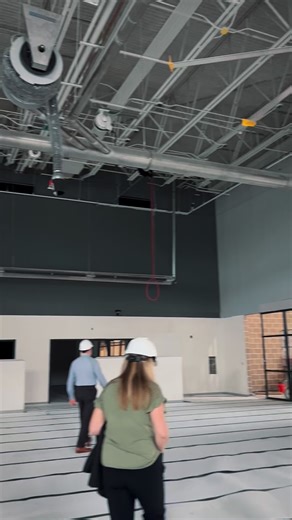 Behind the scenes today at The Guthrie Center, construction is moving forward on the 2022 Bond Program. From future auto tech and welding labs, to a new courtyard space, we cannot wait to see the opportunities it will create for Every Child in SBISD! 🚜 #SBISDProud | Spring Branch Independent School District