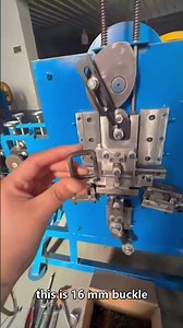 Cord strapping square buckle 13 16 and 19 mm all made in single machine