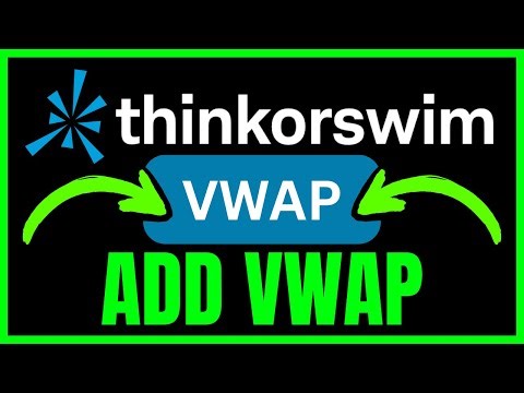 How To ADD VWAP On ThinkorSwim (QUICK & EASY) 2026