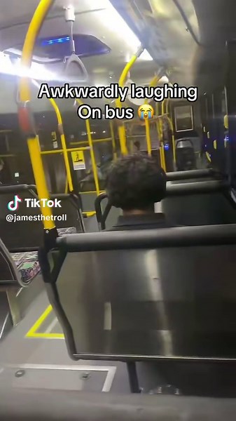 Awkward Laughing Prank on Public Bus