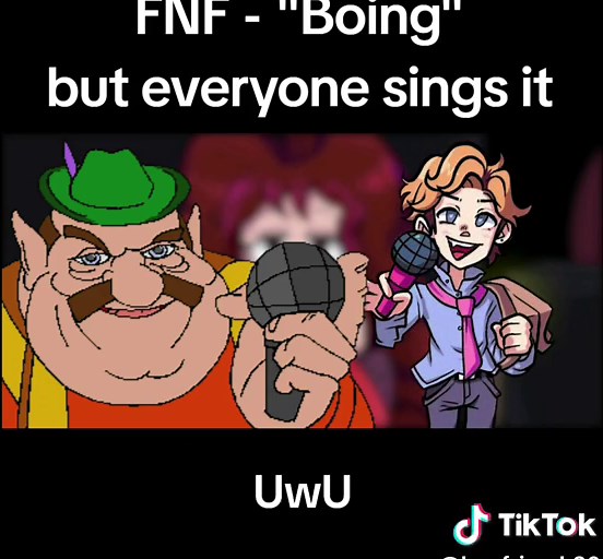 Friday Night Funkin' - Boing Mod with Everyone Singing