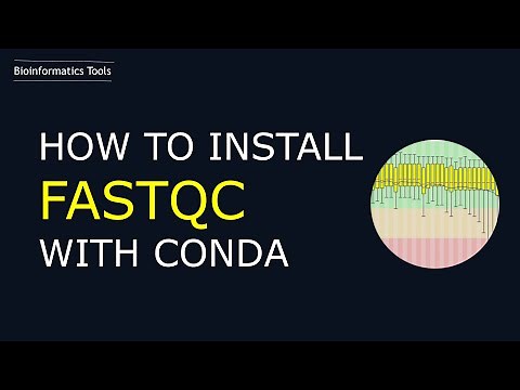 fastqc linux install and usage (conda version)