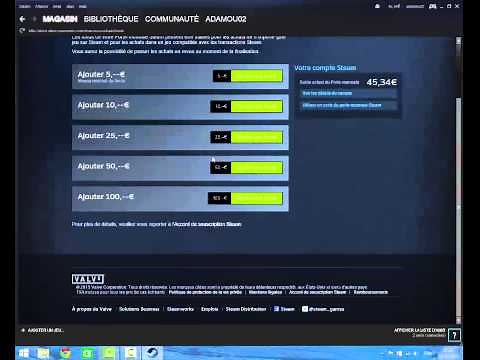 [Tuto]~Comment avoir de l'argent Steam.