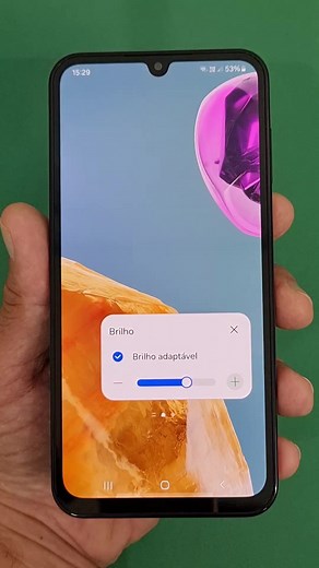 Como Ativar o Controle de Brilho no Samsung Galaxy M15 5G