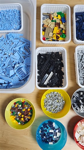 RacingBrick on Instagram: "Getting ready for a Rebrickable alternate build? Here’s how I sort my LEGO - fast, simple, and satisfying! 隣 This color-based method saves me tons of time before building and makes hunting for parts way easier. Do you sort by color, type, or total chaos?  Let me know below!  #LEGO #Rebrickable #RacingBrick #LEGOBuild #LEGOStorage #LEGOSorting #LEGOCommunity #AFOL #LEGOlife #LEGOtips"