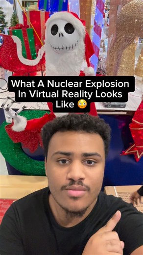 JayTheKid on Instagram: "What A Nuclear Explosion In Virtual Reality Looks Like 😳 #reels #scary #science #creepy #crazy #viral #interesting"