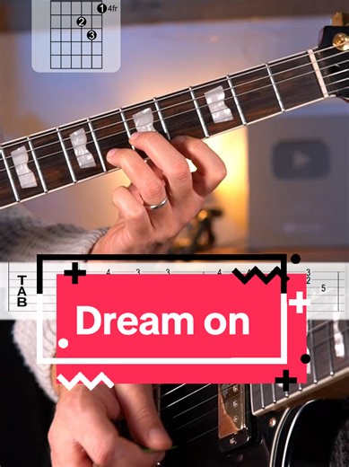 Dream on guitar tutorial - Aerosmith ➡️ I use Guitar Pro to make my tabs, check my bio's links for more 😉 I play an amazing Wingman by @Baum Guitars #guitar #tabs #guitartutorial #guitarist #guitarlessons