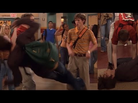 Drake & Josh - The Aftermath Of The Test & Eric Accidentally Knocks-Out Drake