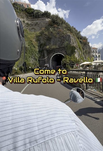Villa Rufolo - Ravello's Scenic Gem 🇮🇹🛵 Breathtaking gardens, coastal views, and a touch of musical history—no wonder Wagner found inspiration here. We loved every moment exploring this peaceful, picturesque spot. A must if you're in Ravello! ✨😍 #VillaRufolo #RavelloViews #AmalfiCoast #salerno #vespa #GardenEscape #ItalyTravel #ScenicSpots
