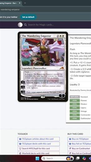 UW Control Key Cards in Pioneer | The Wandering Emperor | #magicthegathering #mtgpioneer
