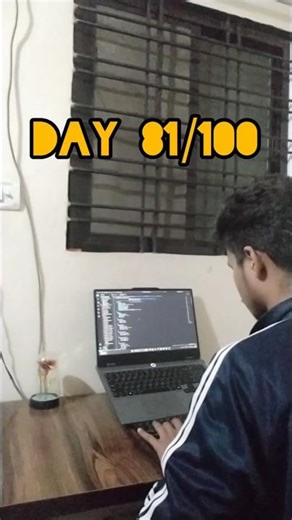 Day-81/100 #100dayschallenge #coding
