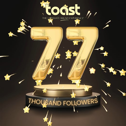 77,000 FOLLOWERS on Facebook! 😮 THANK YOU to EACH of YOU! We are so glad YOU are with us on this musical journey! 🙌 | TOAST - The BEST of BREAD
