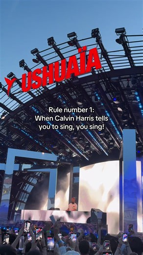 Experience Calvin Harris Live at Ushuaïa Ibiza