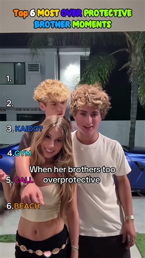 Ranking Top 5 Best Overprotective Brother Moments 😎