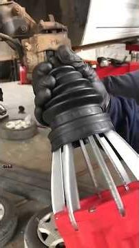 Installing a CV Axle Boot Without Removing the CV Joint#satisfying#factory#mechanic#automotive#asmr