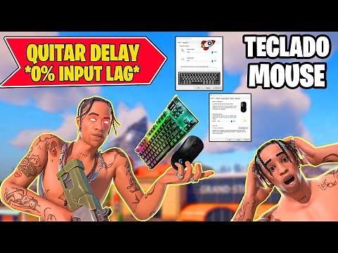 CON ESTA CONFIGURACIÓN QUITARAS EL DELAY DEL TECLADO Y MOUSE (Quitar input lag teclado y raton)