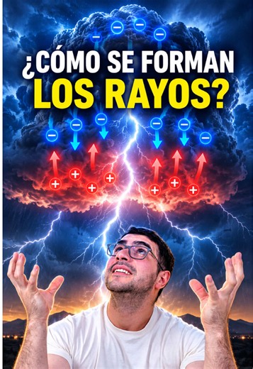 Cómo se cargan las nubes y por qué se producen los rayos