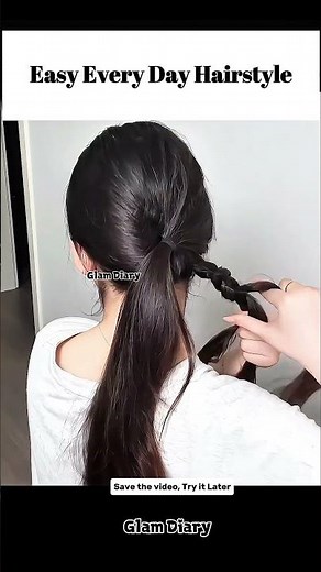 How to Do Double Braids with Ribbon Ties | Simple Hairstyle for Long Hair ✨#DoubleBraid #Braid