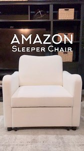 ✨This 4-in-1 Sleeper Chair is my new obsession! ✨Comment LINK or shop here: https://urlgeni.us/amzn/Sleeperchair1 ✨I bought it for Bill because he wanted a cozy recliner to watch tv! But this goes to the next level for versatility and comfort! Without compromising style!👌The boucle fabric is gorgeous and stain resistant! I love how easily the ottoman pulls out and how many reclining options there are! So no matter what your mood you can find the perfect position! Run! These are going to sell ou