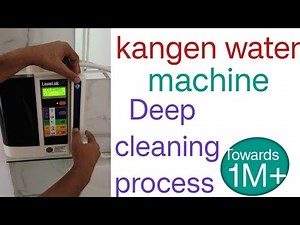 Kangen Water Machine Deep Cleaning Process.