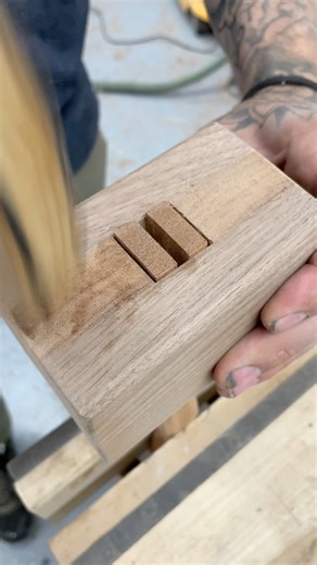 1.9M views · 9.6K reactions | I broke my prototype mallet making a mallet  this was a mahogany and walnut mallet cut on the 홲홽홲 and then assembled. #woodworker #woodworking #mallet #tools #carpentry | Two Moose Design | Facebook