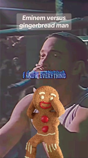 Eminem's Rap Battle with the Gingerbread Man