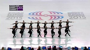 Canada's Nexxice in 1st at world synchronized skating championships