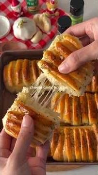 cheesy Garlic brioch #vlog #food #minivlog #recipe #shortvideo #cooking
