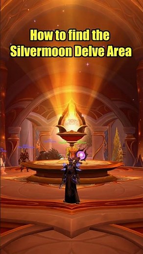 How to find the Silvermoon Delve Area - World of Warcraft #worldofwarcraft #twitch #wow #midnight