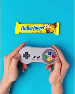 Snack mode activated. | Butterfinger