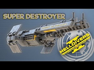 LEGO™ Super Destroyer Build from Helldivers™ 2