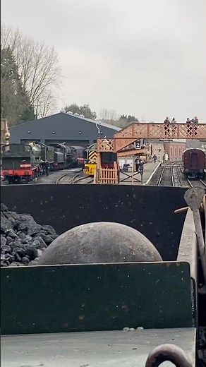 Pulling into Bridgnorth station on board 7812 ‘Erlestoke Manor’ - Severn Valley Railway