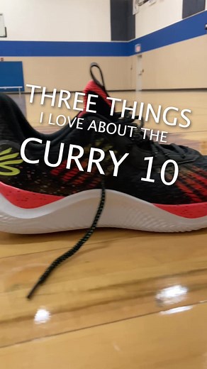 3 things we love about the Curry 10. Full review on YouTube. #stephcurry #bballshoes #sneakers #shoes