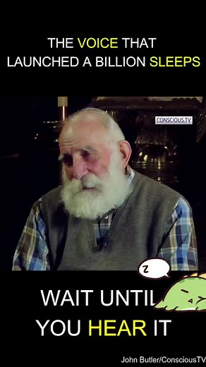 The man with a golden voice. He was a quiet man… is this the most relaxing voice ever recorded? #fyp #asmr #relaxingsounds