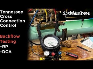 Backflow Testing Demonstration | RP and DCA with a 5-Valve Differential Pressure Gauge