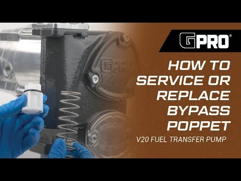 GPRO V20 How to Service or Replace Bypass Poppet