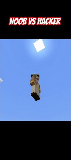 Minecraft Hacker trolled and challenged Noob Bhai but....#shorts​ #minecraft​