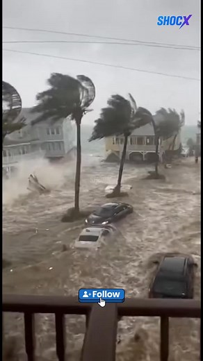 A massive flash flood destroys everything 😱. Helicopter surveys the scene, showing only rooftops above the floodwaters. 🎬 AI-generated visual recreation by ShocX. Inspired by real events and written by our creative team. #flashflood #cityflood #flooddisaster #helicopterview #floodfootage #naturaldisaster #caughtoncamera #viralvideo #flooddamage #shocx #extremeweather #floodrescue #submergedcars #panickingpeople #disasterclip | ShocX