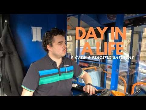 DAY IN A LIFE OF A BUS DRIVER - Calm & peaceful Saturday!