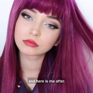 MAL Descendants 3 Transformation Makeup Tutorial! | Jbunzie