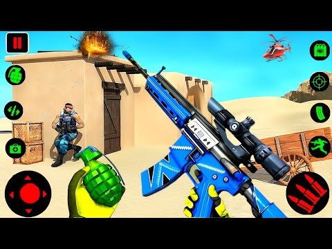 FPS Shooting Mission Gun Game - Special Ops War Strike - Android GamePlay