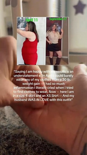 Leslie didn’t just lose 30 pounds she reclaimed her spark. From crying in the closet to strutting in a size 4 skirt… this is what happens when your metabolism finally starts working for you, not against you. These medical-grade pep.tides aren’t another quick fix they’re a total reset for your body, your hormones, and your confidence. 👇Comment BODY and I’ll send you the science behind it. #BodyPeptides #MetabolismReset #MidlifeMakeover #AgingWellFromWithin #MenopauseSupport #HormoneHarmony #Natu