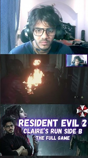 The Burning Zombies - Resident Evil 2 #Residentevil2 #claire #zombies #re2 #residentevil