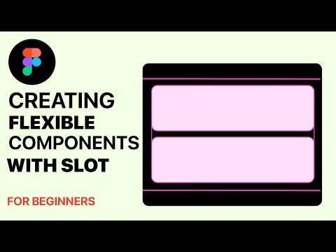 Creating Slot Components in Figma for Beginners l UI UX Design