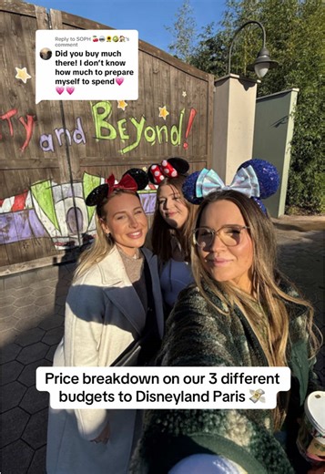 Disneyland Paris Budget Breakdown for Three Friends