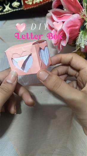 DIY Cute Gift Letter Box 📮 | Easy Paper Craft ✨