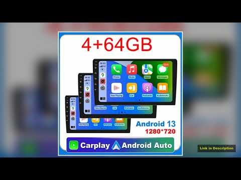 7910 inch Universal Android 13 Car Radio 64G Autoradio android 2 Din car radio GPS BT Central