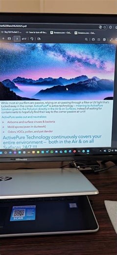 Did You Know? If You Do Not Have An Air Purifier With ActivePure YOU ARE The Air Purifier?! #shorts